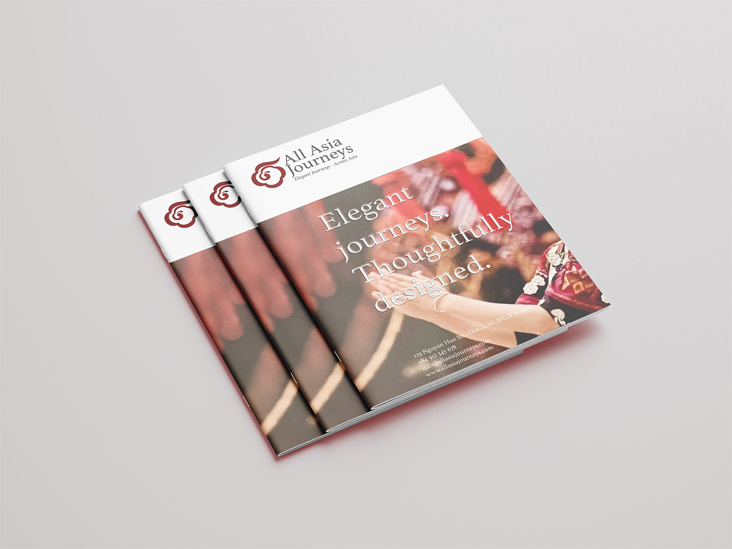 All Asia Journey brand identity project