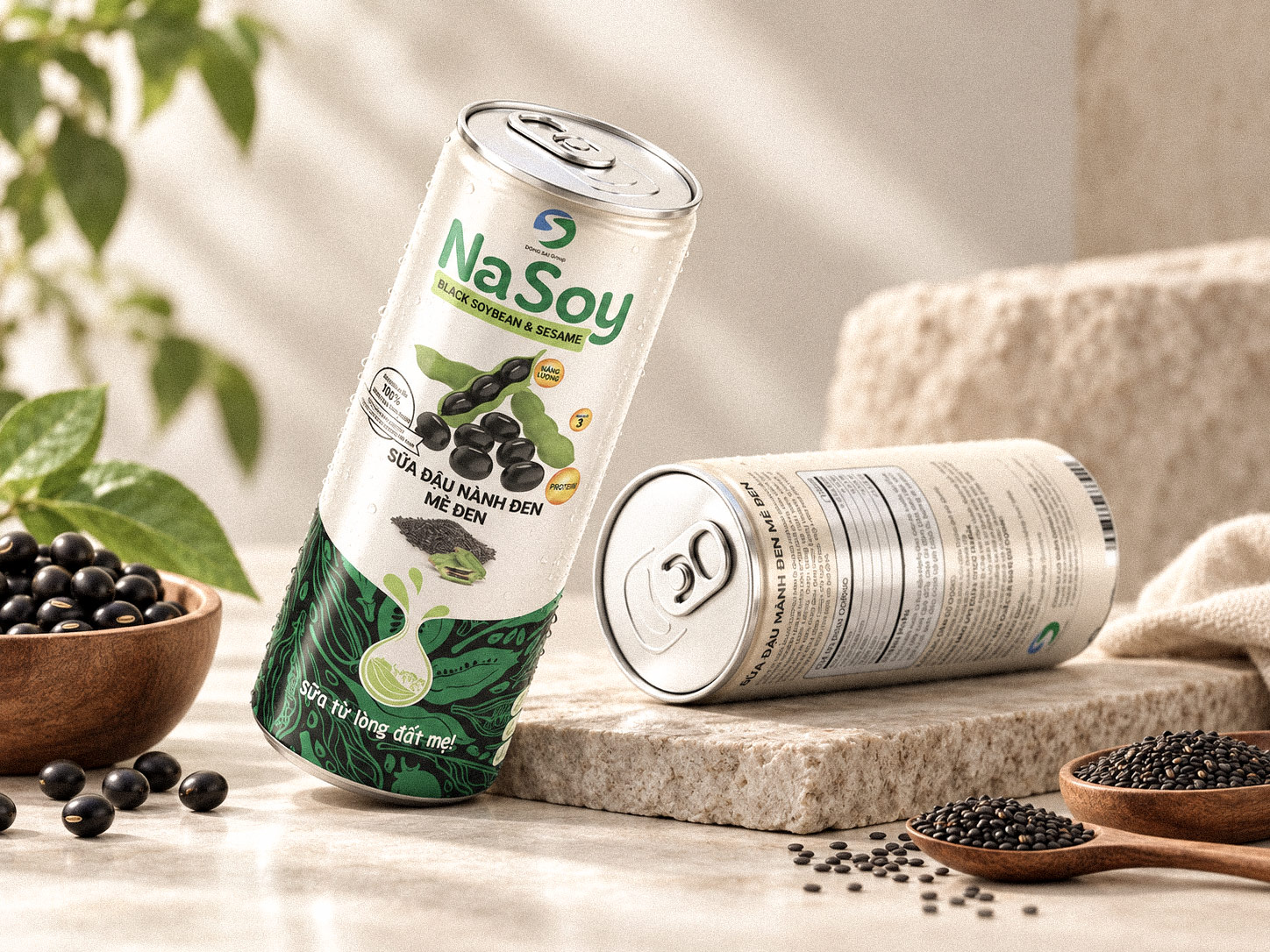 NaSoy milk packaging