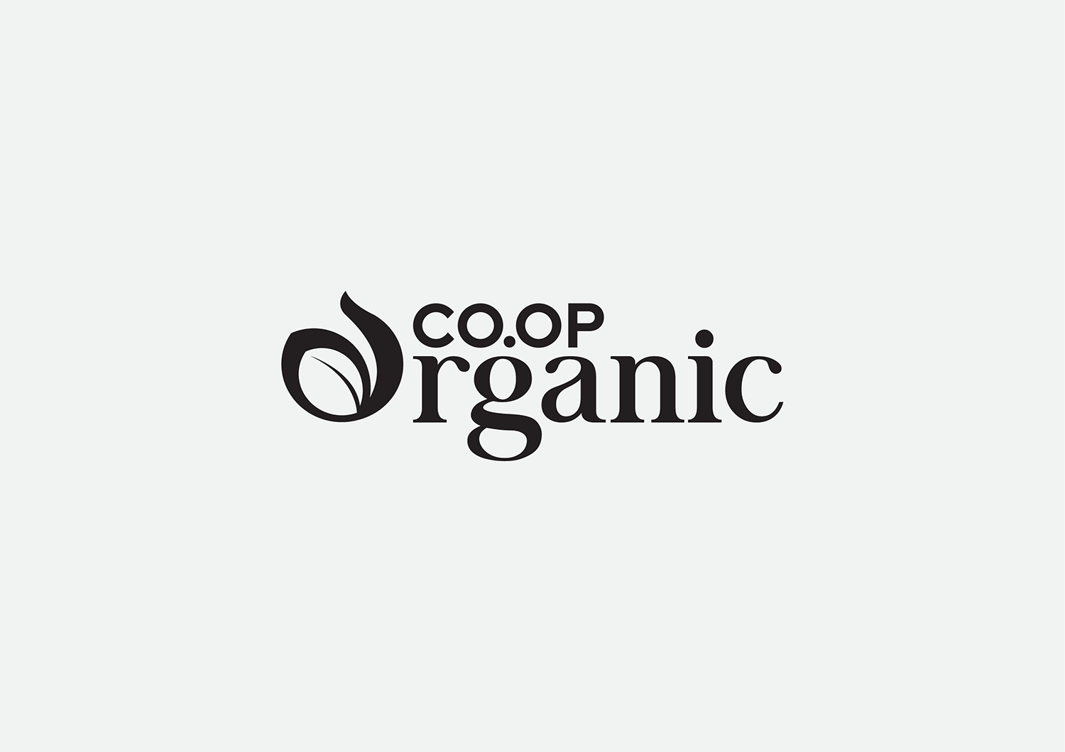 Co.op Organic logo design